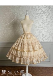 Twin Bears Gilded Reverie Skirt(2nd Pre-Order/3 Colours/Full Payment Without Shipping)